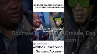 Jason Whitlock is a Self-hating Blackman who hates Brothers like Deion Sanders - Too Strong #shorts