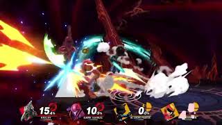 SSBU: Ridley & Dark Samus vs Dark Simon & Evil Rico