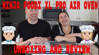 NINJA FOODI XL PRO AIR OVEN UNBOXING AND TIME LAPSE COOKING! PLUS MORE ALDI AND LIDL TREATS!