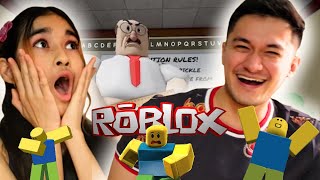 ROBLOX: Escape the Professor!! O professor quer nos deixar de castigo!!