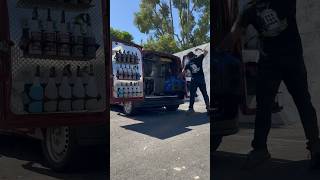 Auto detailing van set up a ASMR! #smallbusinessowner #hotwatercarpetextraction #mytee #viral