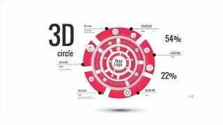 Prezi template 3D circle