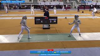 Oran World Cup 2024 SWS - P128 - Alina Lisina RUS v Valeriia Hnidasheva UKR