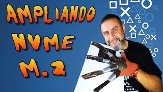 PLAYSTATION 5 --- Ampliando disco duro SSD NVMe M.2, fácil