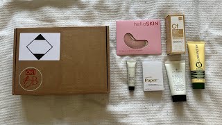 OK Beauty Box April March into Spring Edit Unboxing