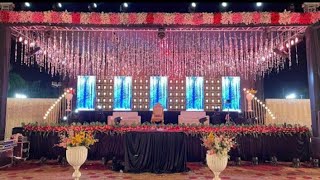 new stage and gallery flower dacoration 😍😎 || BOBY Flowers😍😍