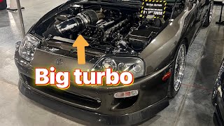 Supra engine bay reactions at The miami auto show