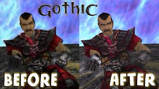 Gothic INTRO - ORIGINAL vs REMASTER