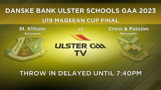 Mageean Cup Final St  Killian's v Cross & Passion   Wednesday 03 January 2024   - Venue The Dub, QUB