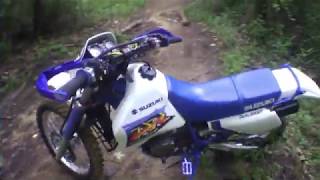 Suzuki DR350 before and after walk around and ride review