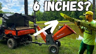 Storm Damage Cleanup! - Is the MechMaxx Wood Chipper Any Good?