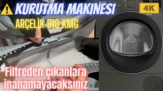 Arçelik Kurutma Makinesi 910 KMG (Çıkan toza inanamayacaksınız), Kurutma makinesi özellikleri