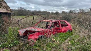 RARE MK2 golf GTI Abandoned!