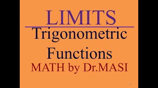 Limits of Trigonometric Functions