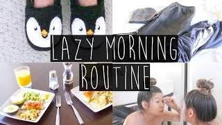 Lazy Morning Routine - What I Ate & Day in My Youtube Life | Eva Chung