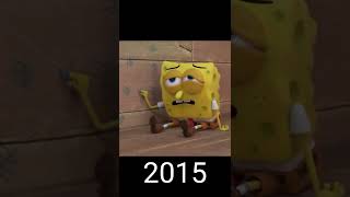 evolution of spongebob #shorts #evolution #spongebob