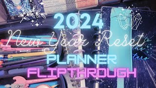 2024 New Year Reset| Manifestation Planner Flipthrough