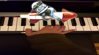 Crazy Frog - Axel F - Easy Piano #shorts