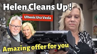 Amazing Offer - Helen cleans up with the Ultenic U12 Vesla