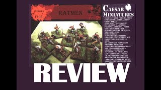 Caesar Miniatures Ratmen Review