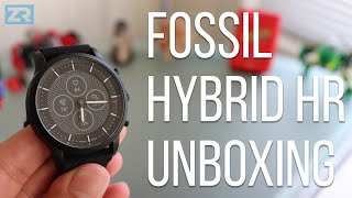 Fossil Hybrid HR Unboxing and Setup