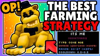 BEST WAY TO FARM CORRUPTED PRESENTS in FIVE NIGHTS TD!