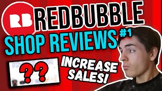 Redbubble Shop Reviews #1 - How to be Successful on Redbubble (MORE DESIGNS = MORE SALES??)