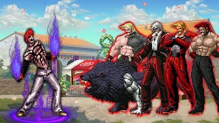 {Mugenation} Orochi Yagami-AD Vs Ultimate Rugal Team