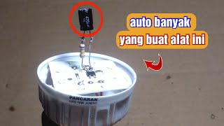 Belum banyak yang tau || charger aki dari lampu LED !!