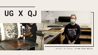 UG x QJ with Artist Flynn Eves-Welch