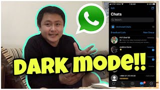 WhatsApp DARK MODE! | HOW TO ENABLE ON IOS AND ANDROID