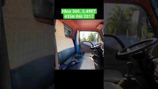 Hino 300 3,490t đời 2017 Nguyên Zin Dàn Hơi Như Mới