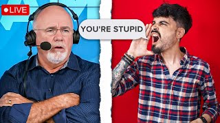 ANGRY Caller CALLS OUT Dave Ramsey LIVE On Air