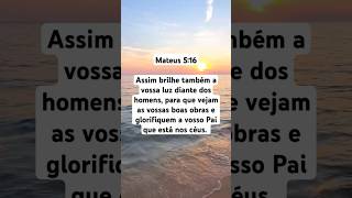 Seja Luz #versiculodehoje #shortvideo #palavradedeus #oração #shortscristão