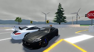 Driving Empire Jaguar VS Porche Roblox Mobile Gameplay! Notwalk