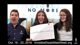 Invisible Disabilities Week | Wayne Connell | Cassandra Perkins | Mandy Harvey