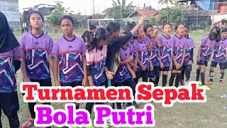 Vlog Singkat Persiapan Pertandingan Sepakbola Putri