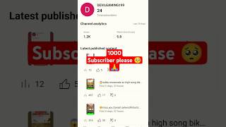 why 1,000 subscribers isn't worth celebrating|| #short#shortsfeed#ytshorts# #viralshort#tranding