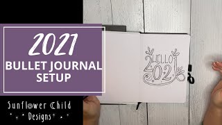 2021 bullet journal setup - 2021 bullet journal plan with me 2021 bullet journal setup