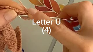 Letter U (4)