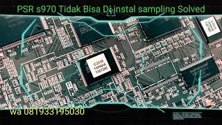 PSR -S970 Tidak bisa instal sampling Kalimantan Solved