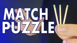 Magic Trick Tutorial: Match Stick Puzzle