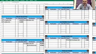 Combined Journal Entry ledger posting q6 pg 244 live