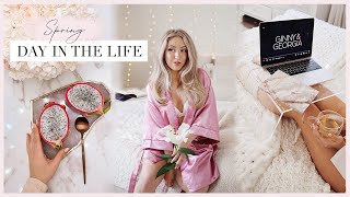 DAY IN THE LIFE | getting my life together again, self care routine & new healthy habits 🌸