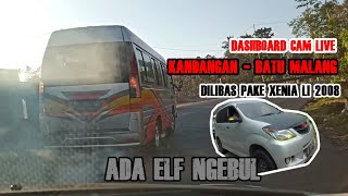 Dashboard Cam Xenia Li 1000cc Melintasi Tanjakan dan Kelokan Jalur Kandangan Batu Malang