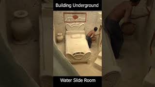 Building Underground Water Slide Room