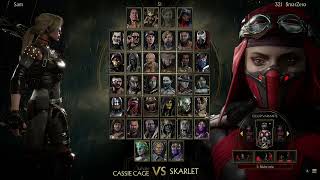 SCARLET VS CASSY CAGE |👉Mk11👈 | #321cargando #yamelfi