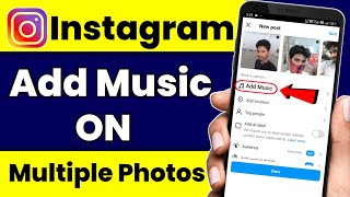 How To Add Music With Multiple Photos Instagram ! Instagram Multiple Photos Par Song Kaise Lagaye