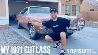 BRINGING HOME MY 1971 CUTLASS!!