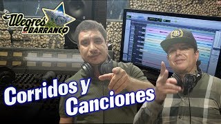 Los Alegres Del Barranco - Corridos y Canciones del próximo Disco